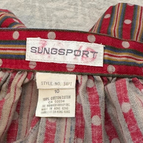 Vintage Alfred Sung Skirt Set - Picture 10 of 11